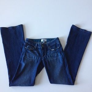 Paige jeans slimline boot  size 25
